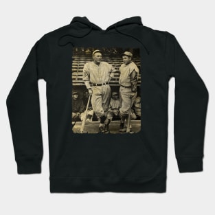 Jimmy Foxx and Chuck Klein Standing Side by Side Hoodie